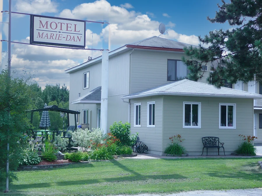 Extérieur du Motel Marie-Dan
