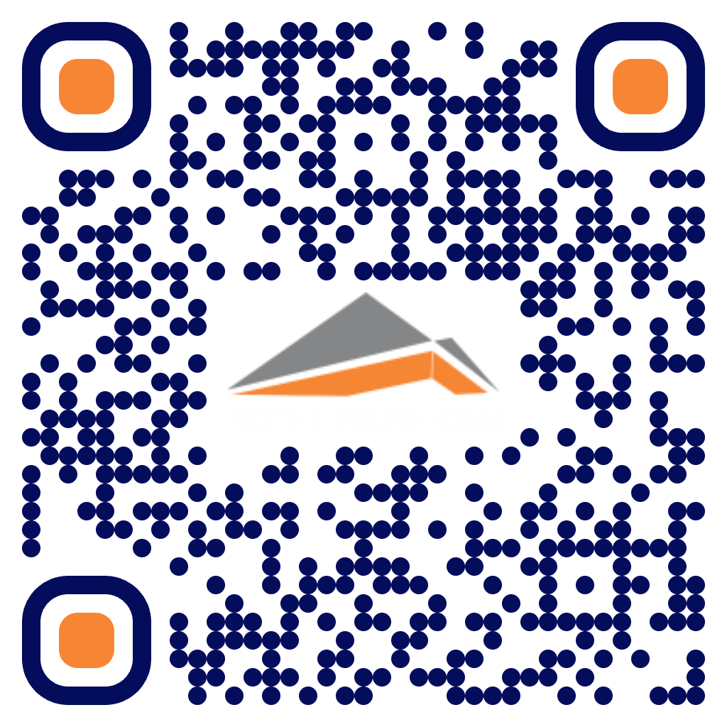 Code QR vers la page de liens du Motel Marie-Dan